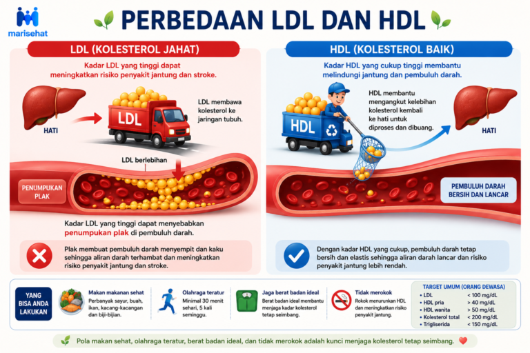 Kolesterol Jahat vs Kolesterol Baik